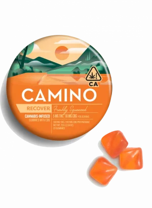 Camino Freshly Squeezed CBG Recover Gummies