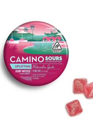 Camino Sour Watermelon Spritz Uplifting - Camino Gummy Store