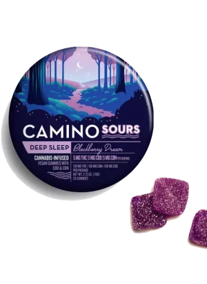 Camino Sours Blackberry Deep Sleep - Camino Gummy Store
