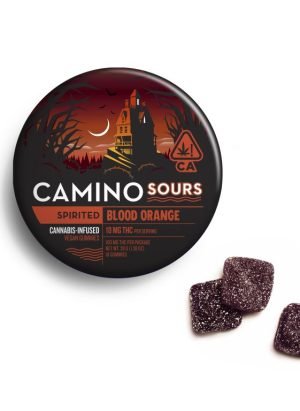 Camino Sours Halloween Blood Orange Spirited Gummies
