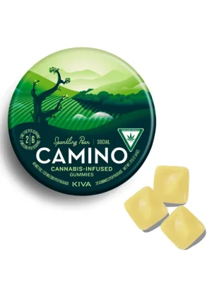 Camino Sparkling Pear CBD Gummies