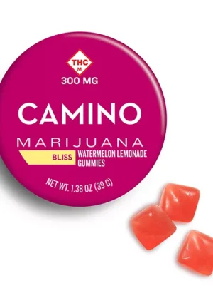 Camino Watermelon Lemonade High Dose Gummies